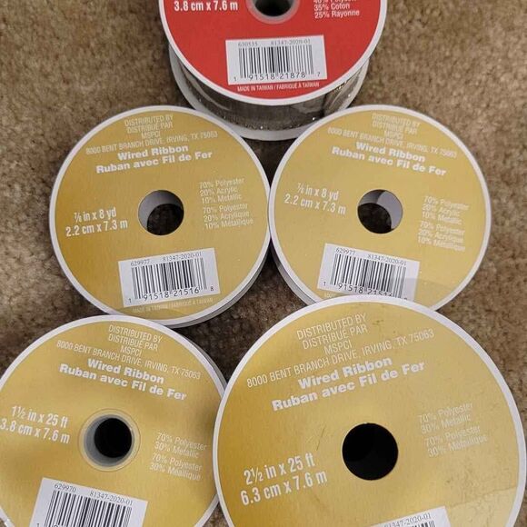 assorted ribbon - Picture 7 of 7